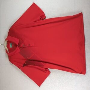 Ben Hogan Men's Red Performance Golf Athletic‎ Polo Size 3XL